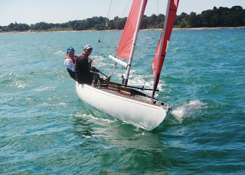 Sunshine and breeze for the Bembridge keelboats over the weekend photo copyright Mike Samuelson taken at Bembridge Sailing Club and featuring the Bembridge Redwing class