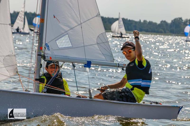 2018 International Cadet World Championships final day photo copyright Cadet Worlds 2018 taken at  and featuring the Cadet class