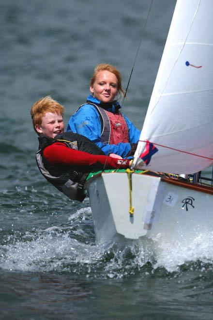 Parkstone Youth Week opens with good winds photo copyright David Harding / www.sailingscenes.co.uk taken at Parkstone Yacht Club and featuring the Cadet class