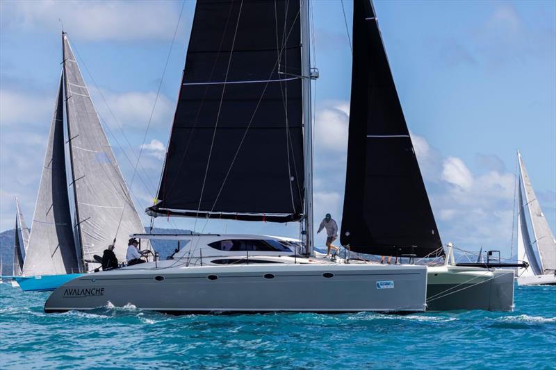 Avalanche giving it a nudge - Jeanneau and 74 Islands Airlie Beach Race Week, Day 6 - photo © Andrea Francolini / ABRW