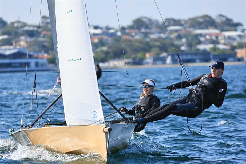 Keisha Day equal third in R1 on Zhik Combined High Schools (CHS) Sailing Championships Day 1 photo copyright Red Hot Shotz Sports Photography / Chris Munro taken at Belmont 16ft Sailing Club and featuring the Cherub class