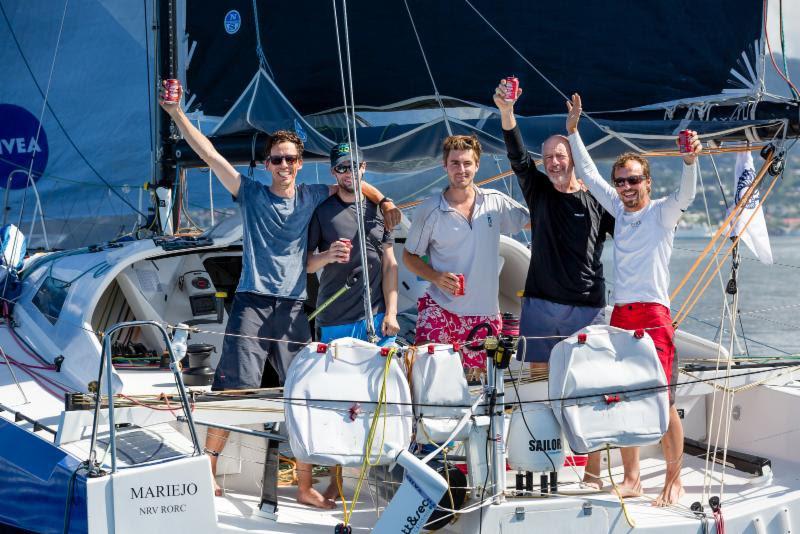 MarieJo, Berthold and Tobias Brinkmann's Class40 had a close battle with RED and finished in Grenada just under nine hours behind - photo © RORC / Arthur Daniel