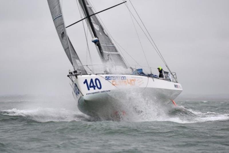 Normandy Channel Race photo copyright Jean Marie Liot taken at  and featuring the Class 40 class