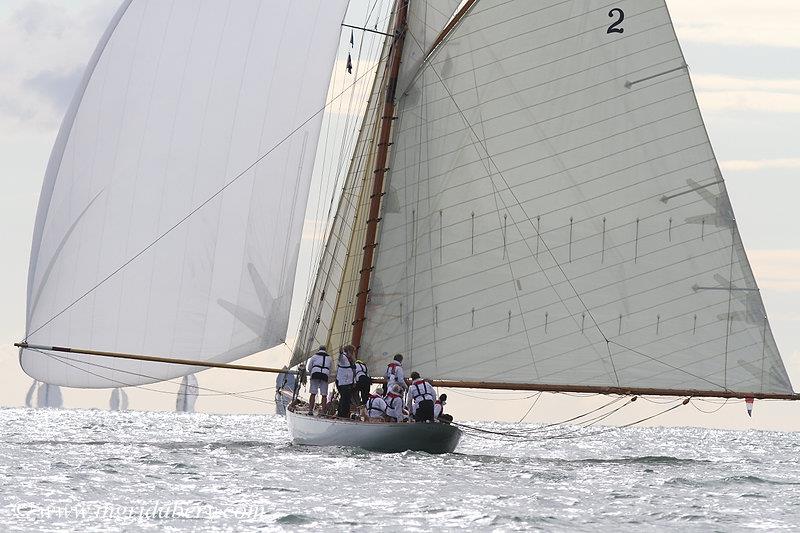 Day 3 of the RYS Bicentenary International Regatta photo copyright Ingrid Abery / www.ingridabery.com taken at Royal Yacht Squadron and featuring the Classic Yachts class