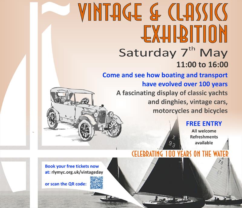 Vintage & Classics Exhibition photo copyright RLymYC taken at Royal Lymington Yacht Club and featuring the Classic Yachts class