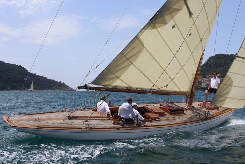 Margaret takes second place in the 'vintage' class at the fourth edition of Vintage Sails in the Gulf, organized by the Italian Classic Boat Association photo copyright Paolo Maccione taken at  and featuring the Classic Yachts class