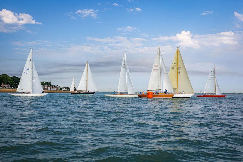 20th British Classic Week day 2 photo copyright Chris Brown taken at British Classic Yacht Club and featuring the Classic Yachts class