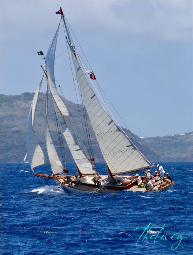 52-foot gaff schooner Adventurer will be 100 years old next year - Antigua Classic Yacht Regatta photo copyright The Lucy taken at Antigua Yacht Club and featuring the Classic Yachts class