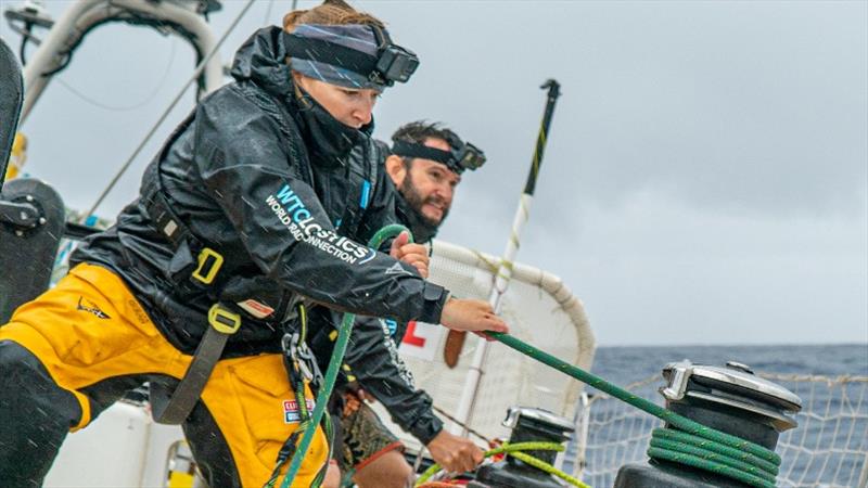 The Clipper Race Leg 5 - Race 7, Day 7 photo copyright Maeva Bardy taken at  and featuring the Clipper 70 class