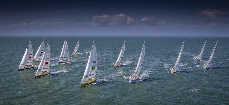 The Clipper 2019-20 Race fleet - Clipper Round the World Yacht Race photo copyright Clipper Race taken at  and featuring the Clipper 70 class