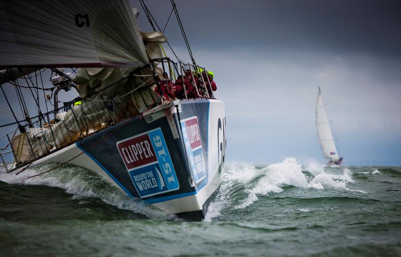 Garmin during Race 1 of the Clipper Round the World Yacht Race 2015-16 photo copyright onEdition taken at  and featuring the Clipper Ventures class