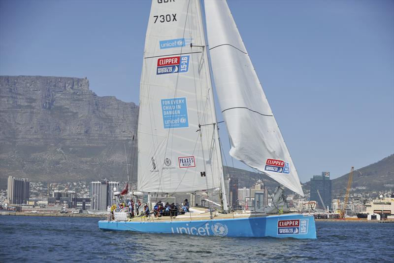 Unicef arrives into Cape Town - photo © Bruce Sutherland