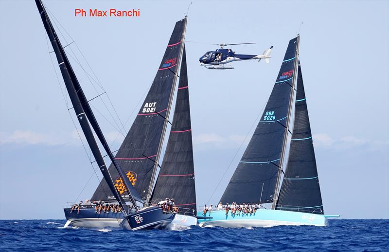 Rolex Swan Cup 2022 Day 1 photo copyright Max Ranchi / www.maxranchi.com taken at Yacht Club Costa Smeralda and featuring the ClubSwan 50 class