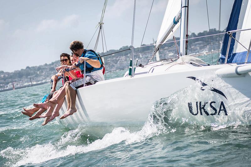 UKSA are confirmed as the official charity of Cowes Week for a further year photo copyright UKSA taken at Cowes Combined Clubs and featuring the  class