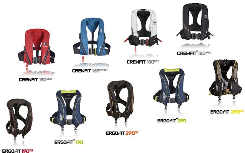 Crewsaver's new lifejacket range photo copyright Crewsaver taken at  and featuring the  class
