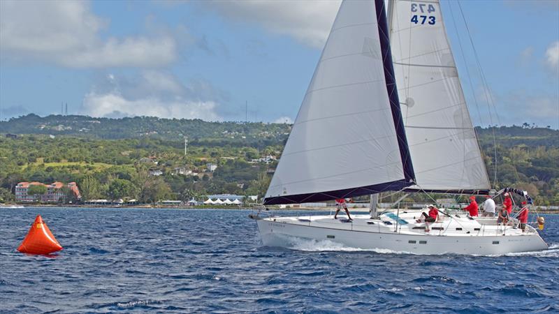Leonora on day 3 of the 80th Mount Gay Round Barbados Series - photo © Peter Marshall