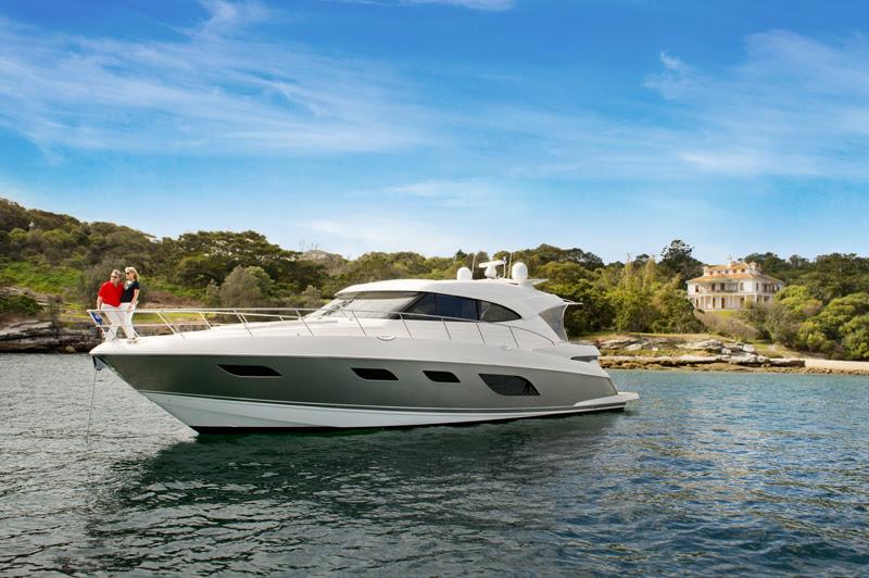 The Riviera 6000 Sport Yacht has been described as a being akin to a six-star luxury resort photo copyright Riviera Australia taken at  and featuring the Cruising Yacht class