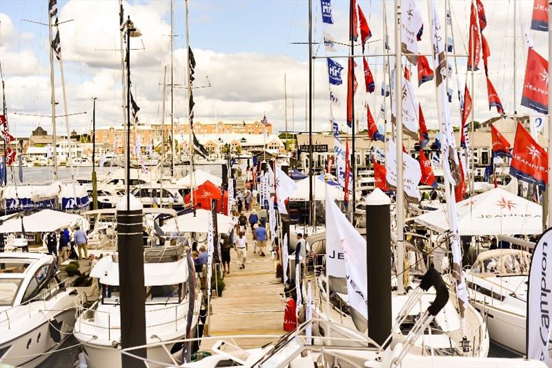 Newport International Boat Show photo copyright Event Media taken at  and featuring the Cruising Yacht class