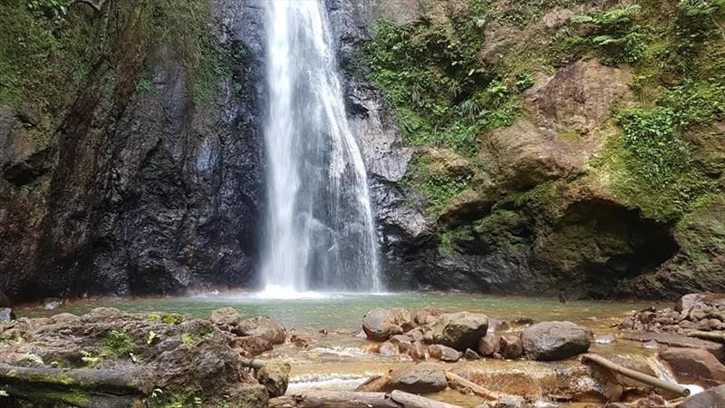 Waterfall in Dominica photo copyright Guy Chester taken at  and featuring the Cruising Yacht class