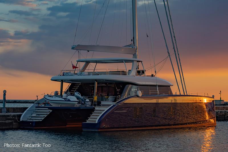 The All-Carbon Sunreef 80 photo copyright Sunreef Yachts taken at  and featuring the Cruising Yacht class