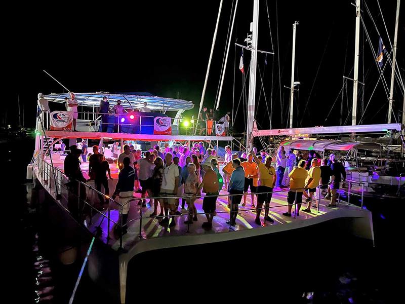 Sunset cruise to welcome ARC January photo copyright World Cruising Club taken at  and featuring the Cruising Yacht class