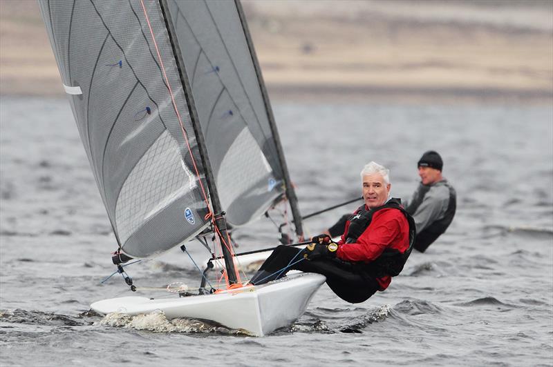 Nick Miller finishes 2nd in the Inaugural D-Zero Inland Championship photo copyright Paul Hargreaves taken at Yorkshire Dales Sailing Club and featuring the D-Zero class