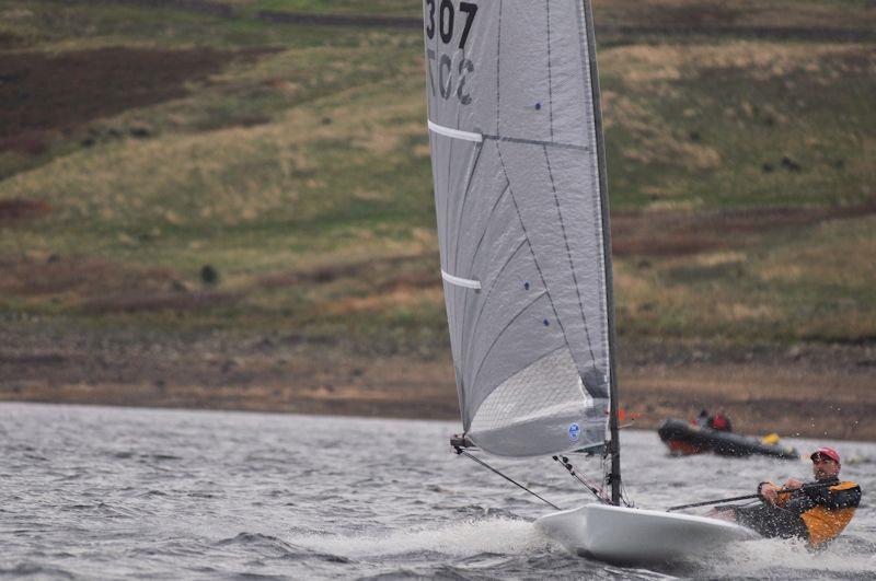 Will Hitchman in the D-Zero Northern Championships at Yorkshire Dales  photo copyright Alice Carter taken at Yorkshire Dales Sailing Club and featuring the D-Zero class