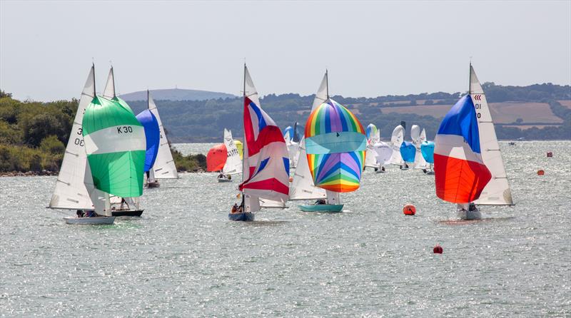 Daring fleet on Day 1 at North Sails Cowes Week - photo © Martin Augustus / www.sailingimages.co.uk