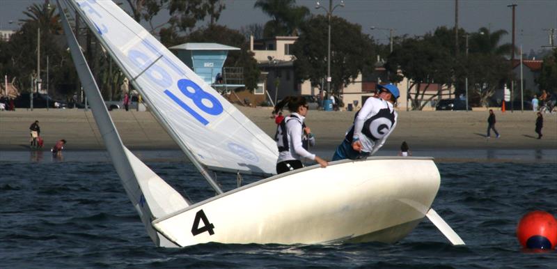 30th Rose Bowl Regatta day 2 photo copyright Rich Roberts taken at  and featuring the Dinghy class