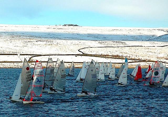 The Yorkshire Dales Brass Monkey photo copyright Steve Larvin taken at Yorkshire Dales Sailing Club and featuring the Dinghy class