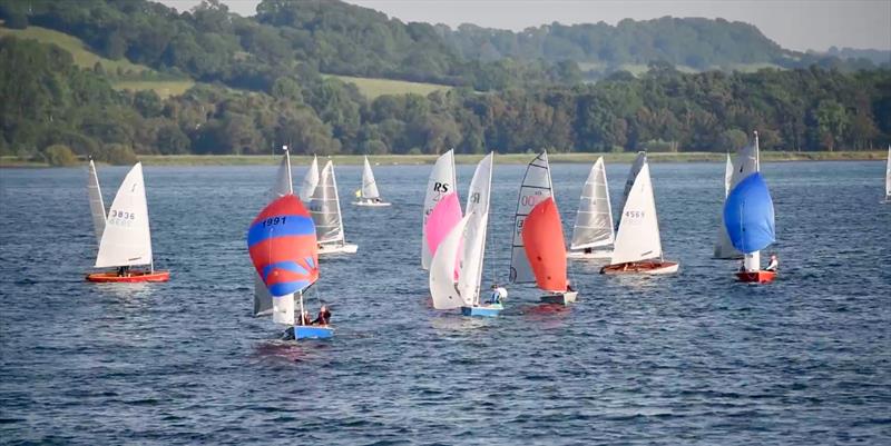 Dinghy racing on Chew Valley Lake photo copyright CVLSC taken at Chew Valley Lake Sailing Club and featuring the Dinghy class
