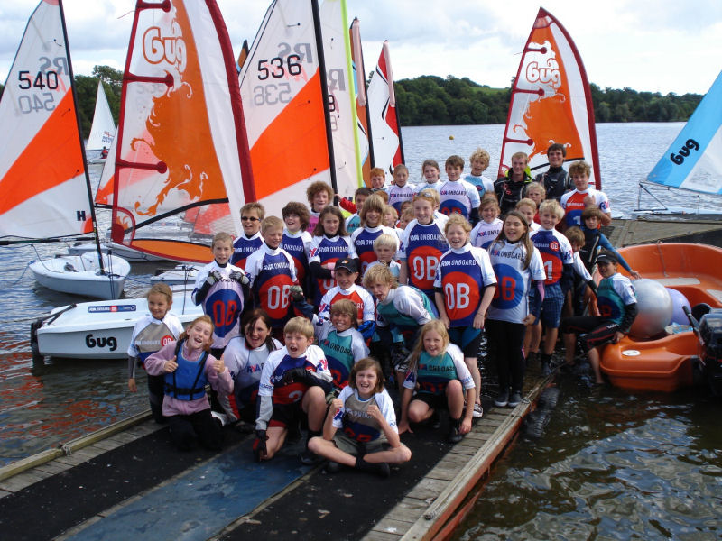 OnBoard kids at Sutton Bingham photo copyright RYA taken at Sutton Bingham Sailing Club and featuring the Dinghy class