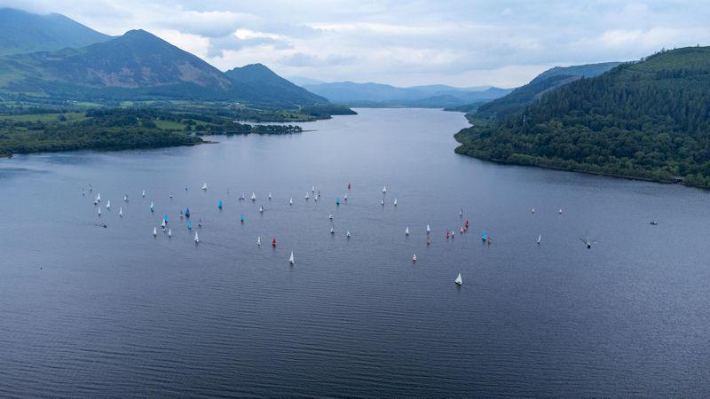Big Mark's Big Race at Bassenthwaite photo copyright Nick Smith taken at Bassenthwaite Sailing Club and featuring the Dinghy class