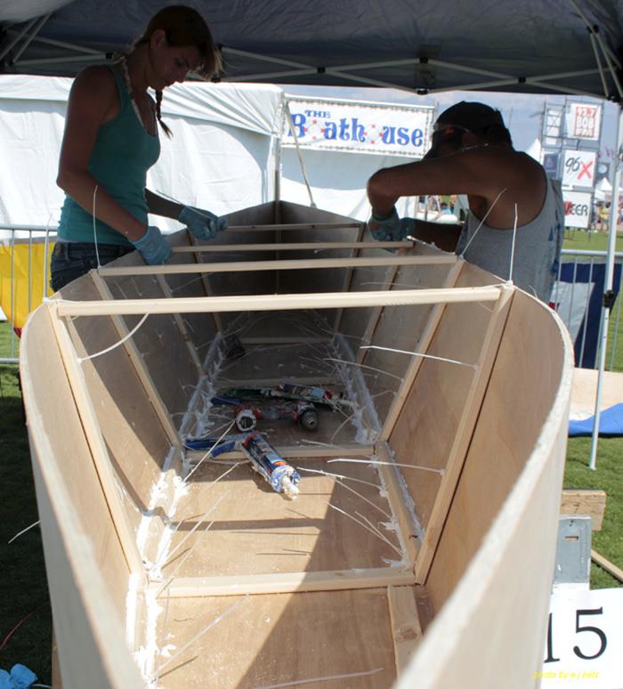 Sikaflex® Challenge Build-a-Boat Cup photo copyright Sika Corporation taken at  and featuring the Dinghy class