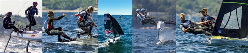 Snapshots from 2022 Skiff & Nacra World Championships photo copyright Sailing Energy taken at  and featuring the Dinghy class