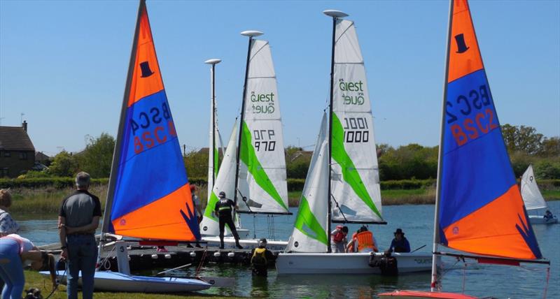 Lake sailing at BSC photo copyright BSC taken at Blackwater Sailing Club and featuring the Dinghy class