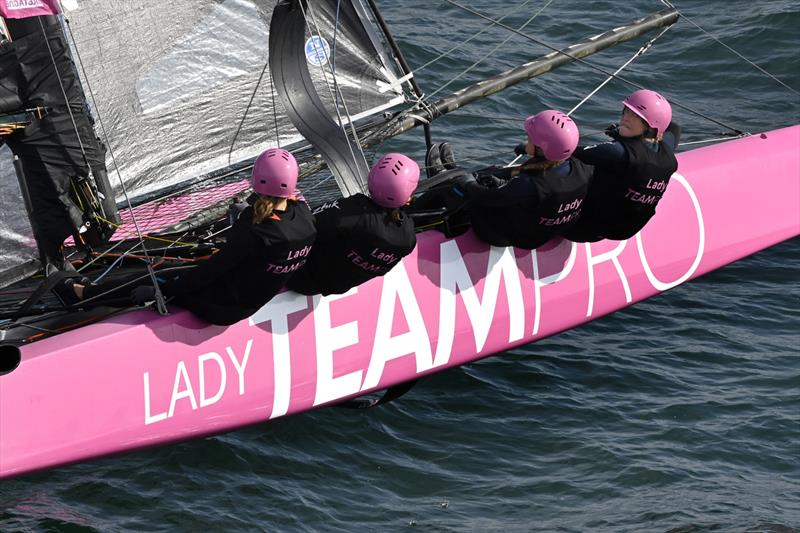 Lady Team Pro - racing in the first event of the 2022 ETF26 Grand Prix - Spi Ouest-France - April 2022 photo copyright David Ademas/Ouest - France taken at  and featuring the  class