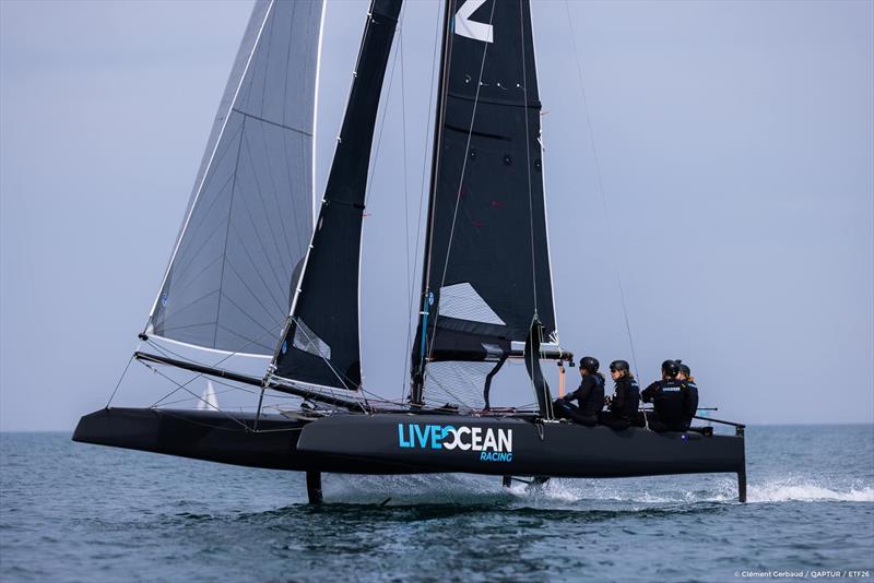 Live Ocean Racing sailing on Day 1 of the Raid de Quiberon - June 2022 photo copyright Clement Gerbaud taken at A.S.N. Quiberon and featuring the  class
