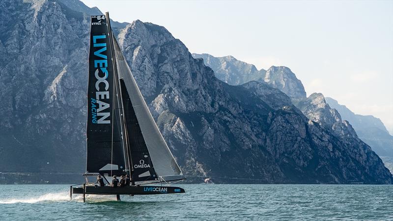 Live Ocean Racing - Foiling Week, Lake Garda, Italy, July 2022 photo copyright Dani Devine taken at Vela Club Campione del Garda and featuring the  class