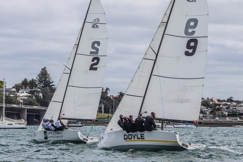 Womens Match Racing, Royal NZ Yacht Squadron photo copyright Andrew Delves, RNZYS taken at Royal New Zealand Yacht Squadron and featuring the Elliott 7 class