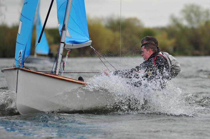 Alan Johnson and Alan Roberts at the Enterprise Midland Area Championships photo copyright Ken Long taken at Middle Nene Sailing Club and featuring the Enterprise class