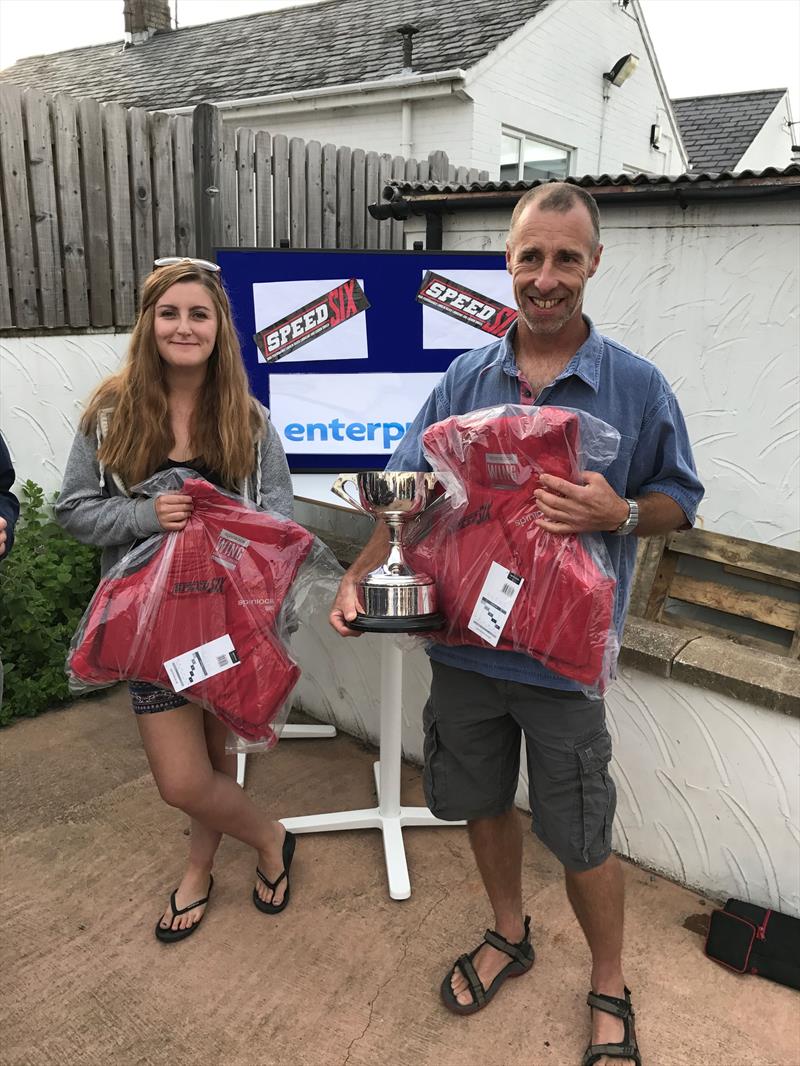 First Day Speedsix Race Day Winners at the Allen Enterprise Nationals at Abersoch photo copyright SCYC taken at South Caernarvonshire Yacht Club and featuring the Enterprise class