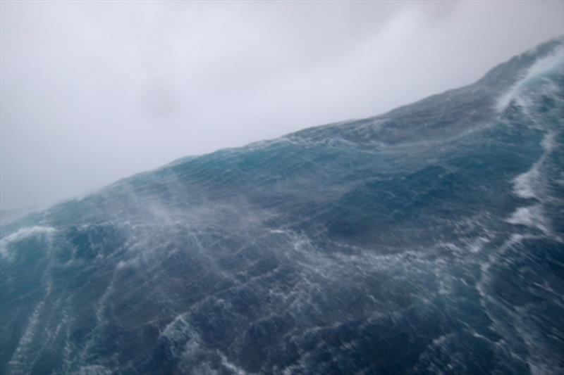 A massive wave captured by Saildrone Explorer SD 1045's onboard camera during Hurricane Sam, September 2021 photo copyright Saildrone taken at  and featuring the Environment class