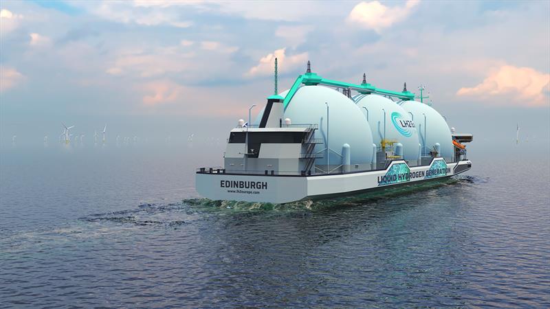 Liquid hydrogen tanker by LH2 Europe and C-Job photo copyright C-Job Naval Architects taken at  and featuring the Environment class