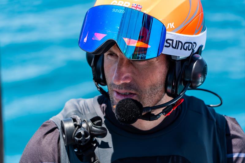 Great Britain SailGP Team Driver and CEO, Sir Ben Ainslie photo copyright C Gregory for SailGP taken at  and featuring the F50 class