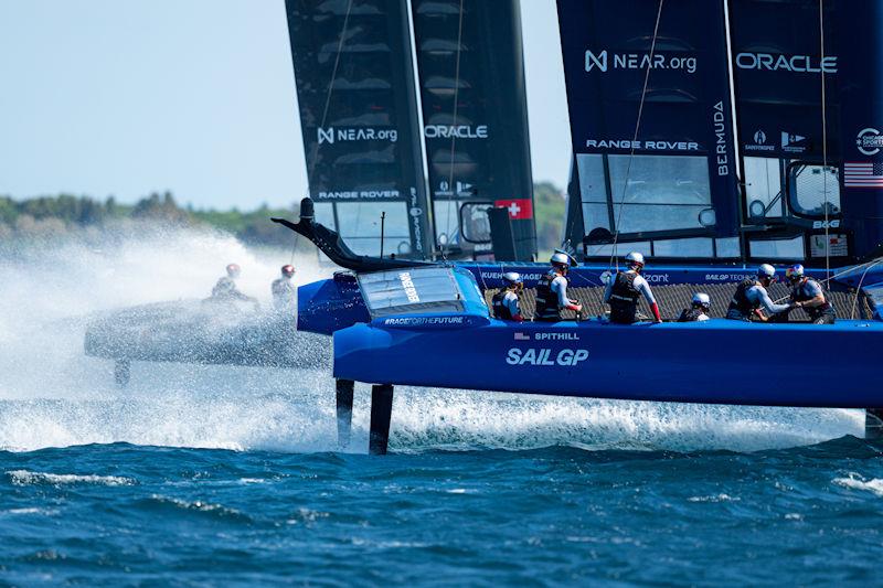 USA SailGP Team helmed by Jimmy Spithill ahead of the Range Rover France Sail Grand Prix in Saint Tropez, France photo copyright Ricardo Pinto for SailGP taken at  and featuring the F50 class