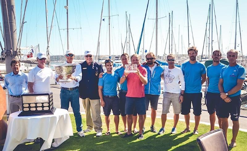 Enfant Terrible win the Farr 40 California Cup photo copyright Tink Chambers taken at California Yacht Club and featuring the Farr 40 class