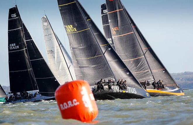 10 teams are entered for the Fast 40  Class in the Vice Admiral's Cup - photo © RORC / Paul Wyeth