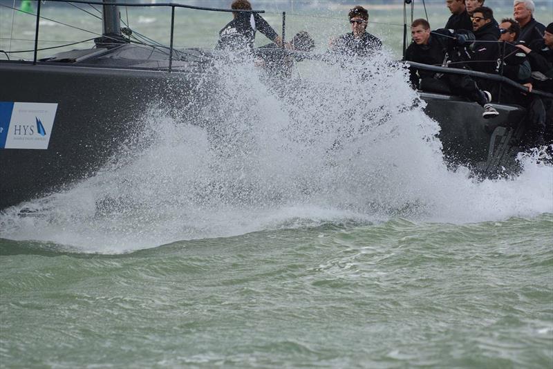 One Ton Cup day 1 photo copyright Trevor Pountain taken at Royal Southern Yacht Club and featuring the Fast 40 class