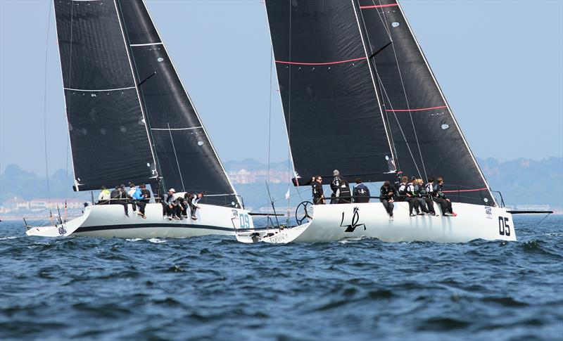 International Paint Poole Regatta 2018 day 1 photo copyright Mark Jardine / YachtsandYachting.com taken at  and featuring the Fast 40 class
